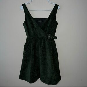 Disturbia Dark Green Mini Dress